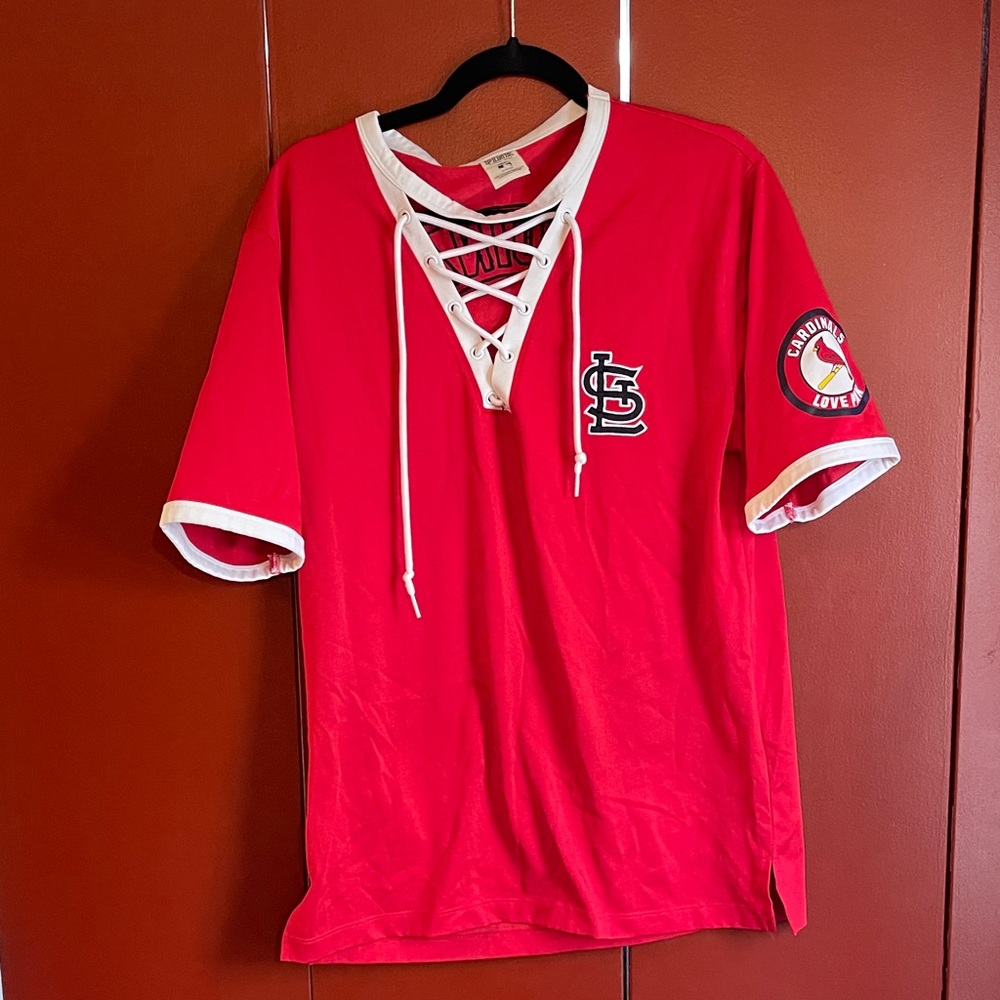 PINK Victoria's Secret Red Sports Top